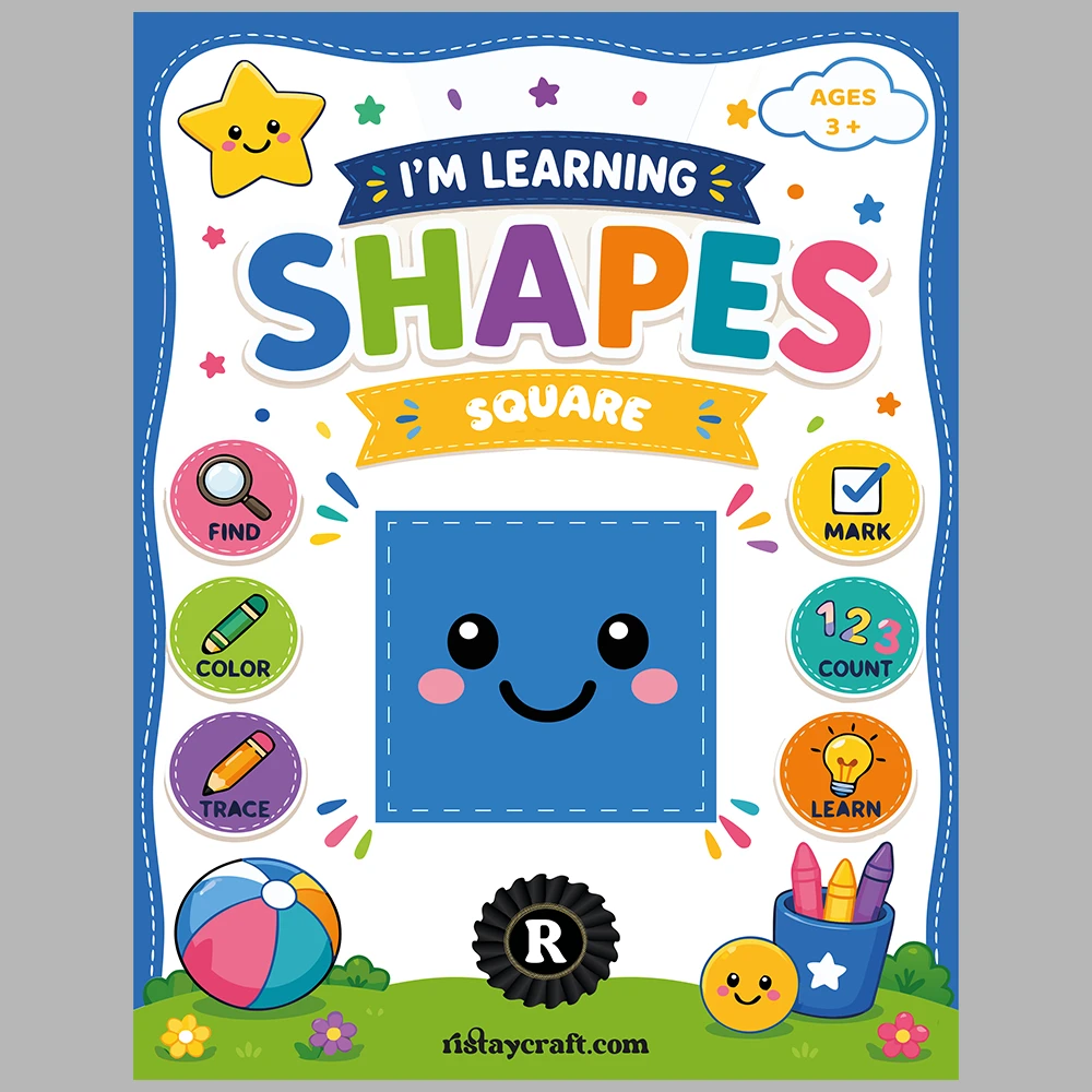 Learning Shapes – Square