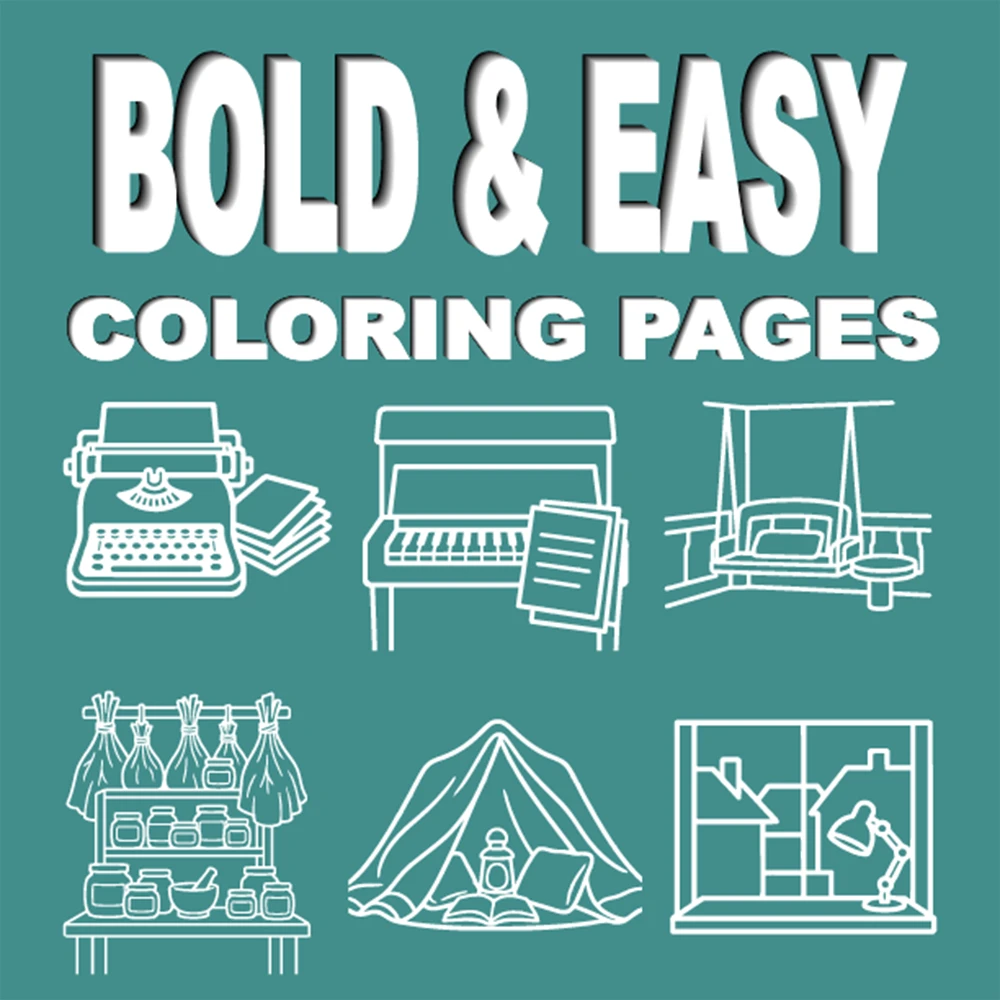 Corners Cozy Coloring Book