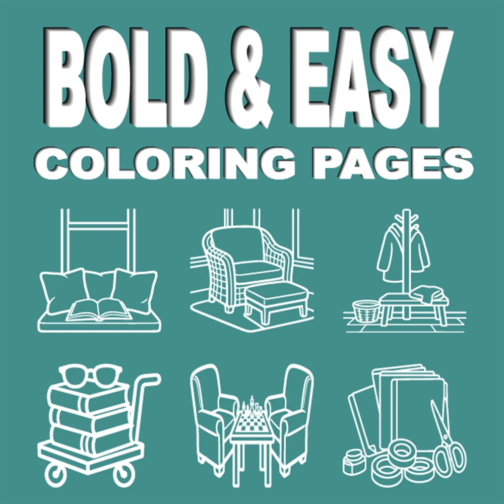 Cozy Corners Coloring Book