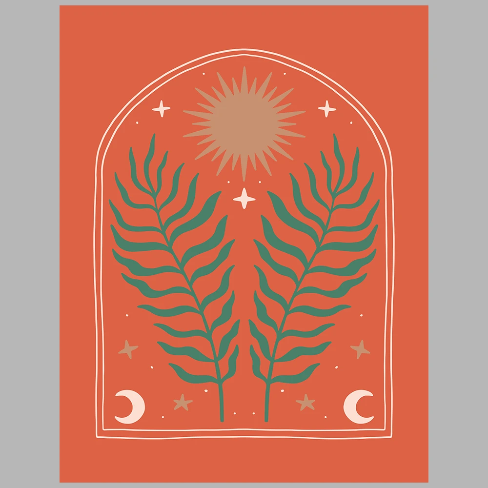 green-themed poster