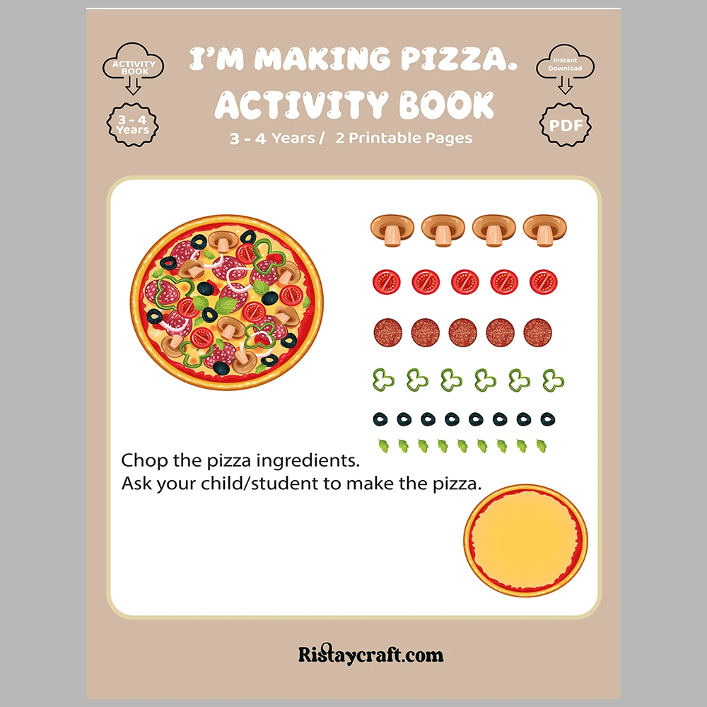 I’m making my own pizza – with reference image