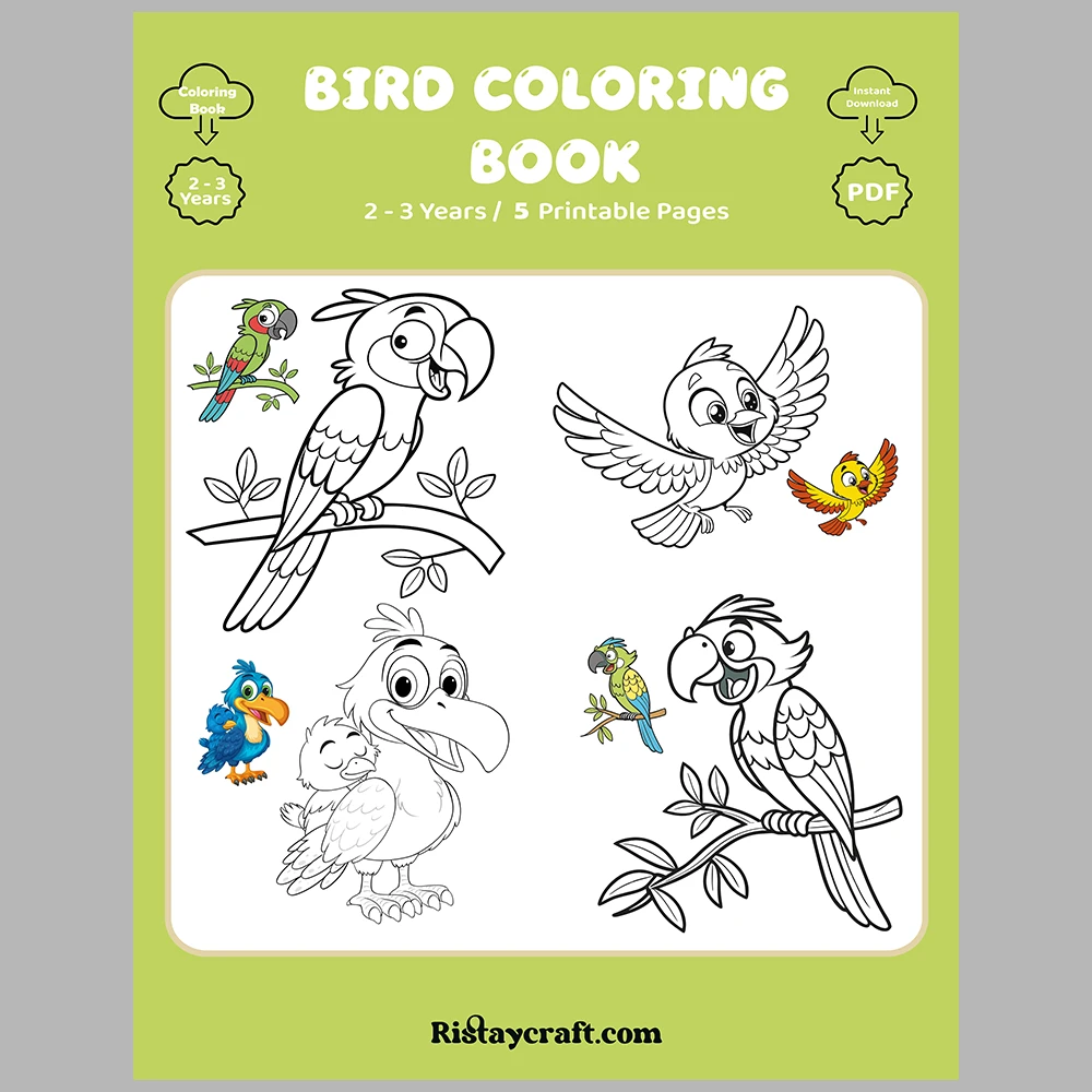 Bird Coloring Pages / Reference Images