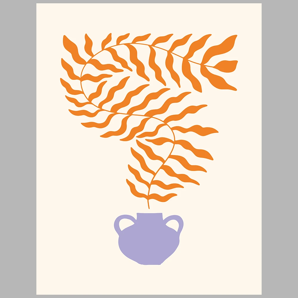 lilac-themed posters