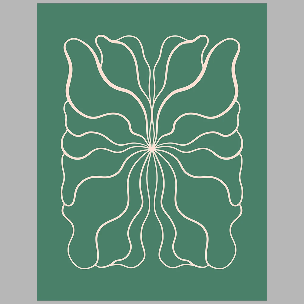 green-themed poster