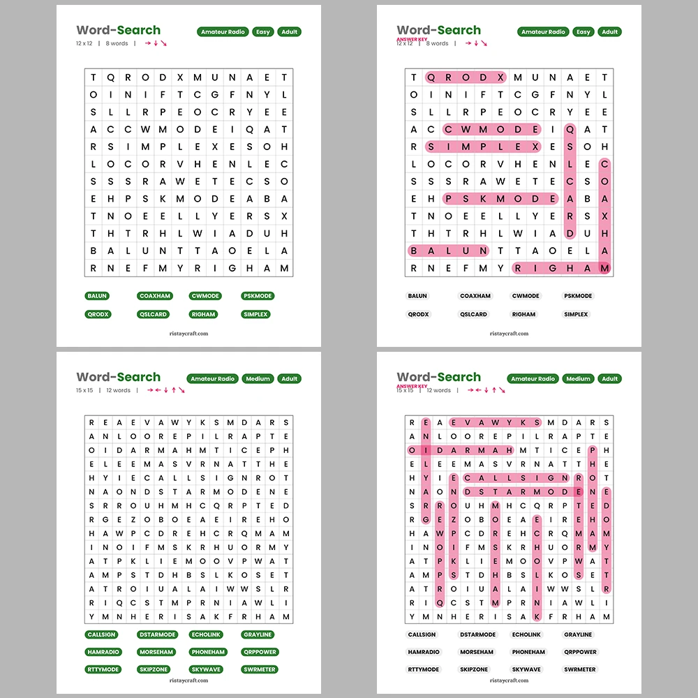 Word Search – Archaeology – Marketing & Advertising – Themes