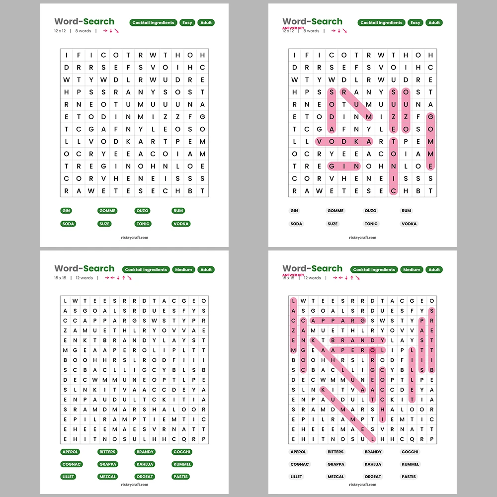 Word Search – Meteorology Instruments – Mountains & Peaks -Themes