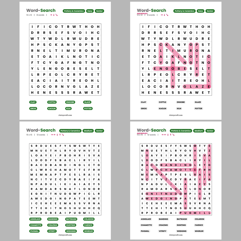 Word Puzzle – Woodworking & Joinery – Punctuation & Typography – Themes