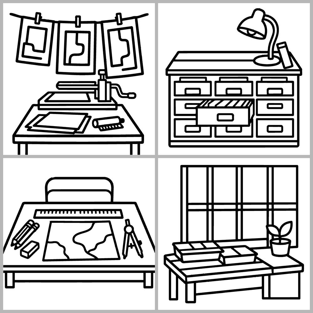 Corners Cozy Coloring Book