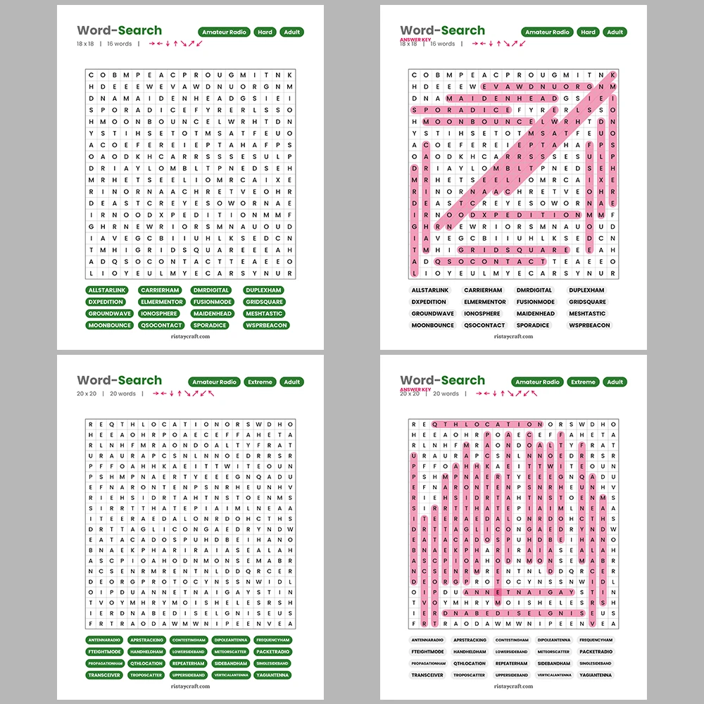 Word Search – Archaeology – Marketing & Advertising – Themes