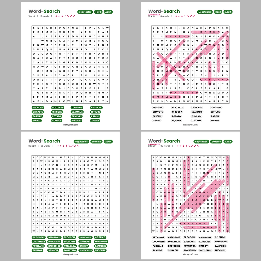 Word Puzzle – Board & Card Games – Music Theory & Notation – Themes