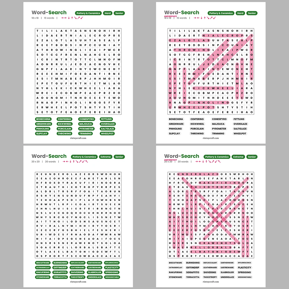 Word Puzzle – Woodworking & Joinery – Punctuation & Typography – Themes