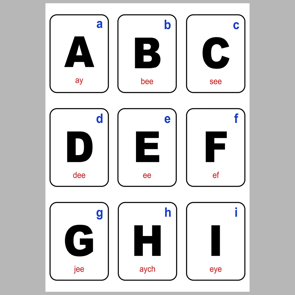 I Am Learning Letters – Suitable for Use with Classic-Themed Flashcards