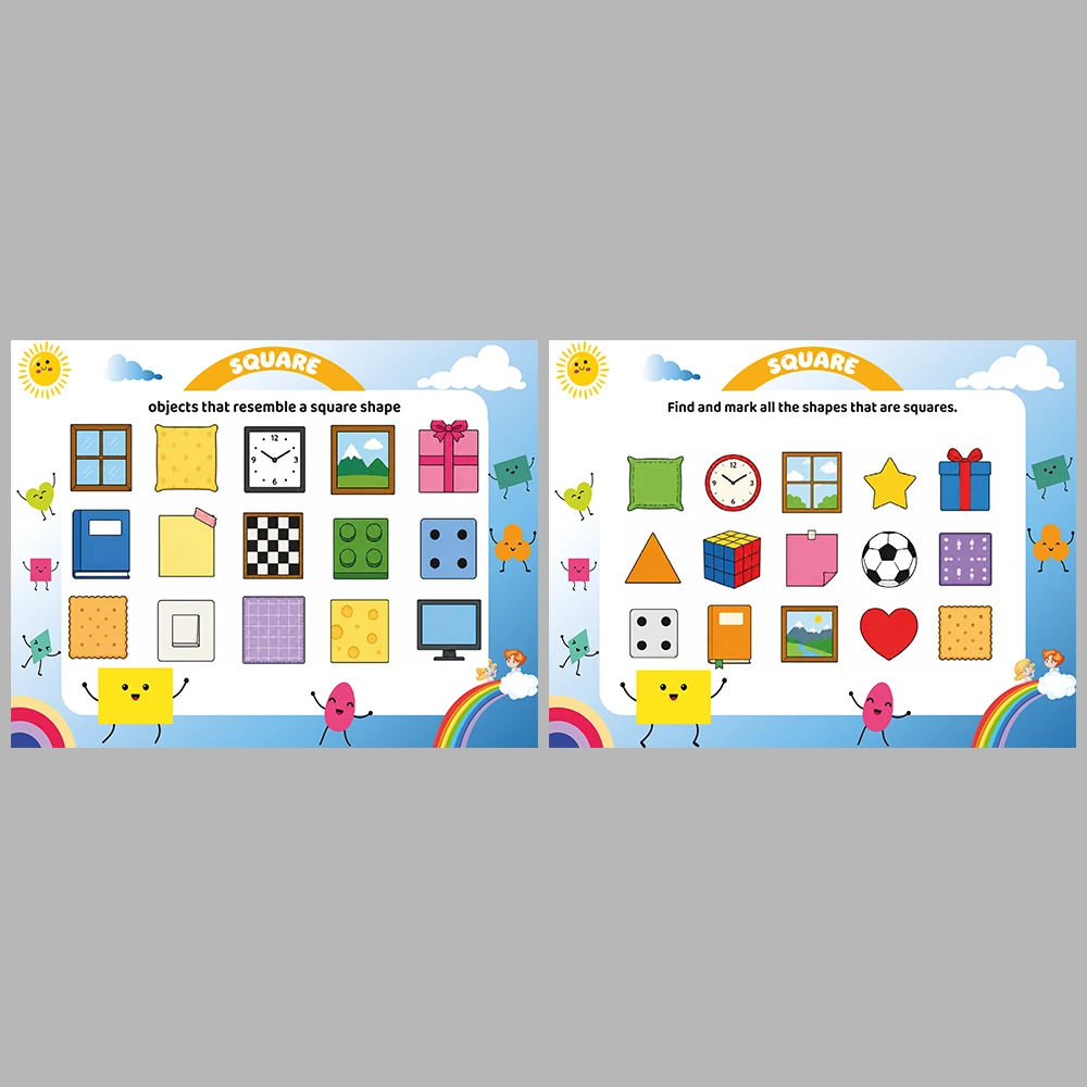 Learning Shapes – Square