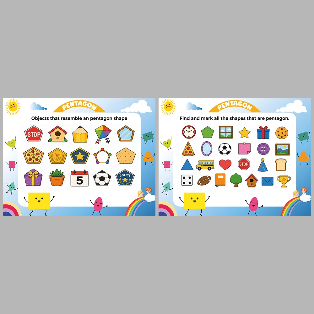 Learning Shapes – Pentagon
