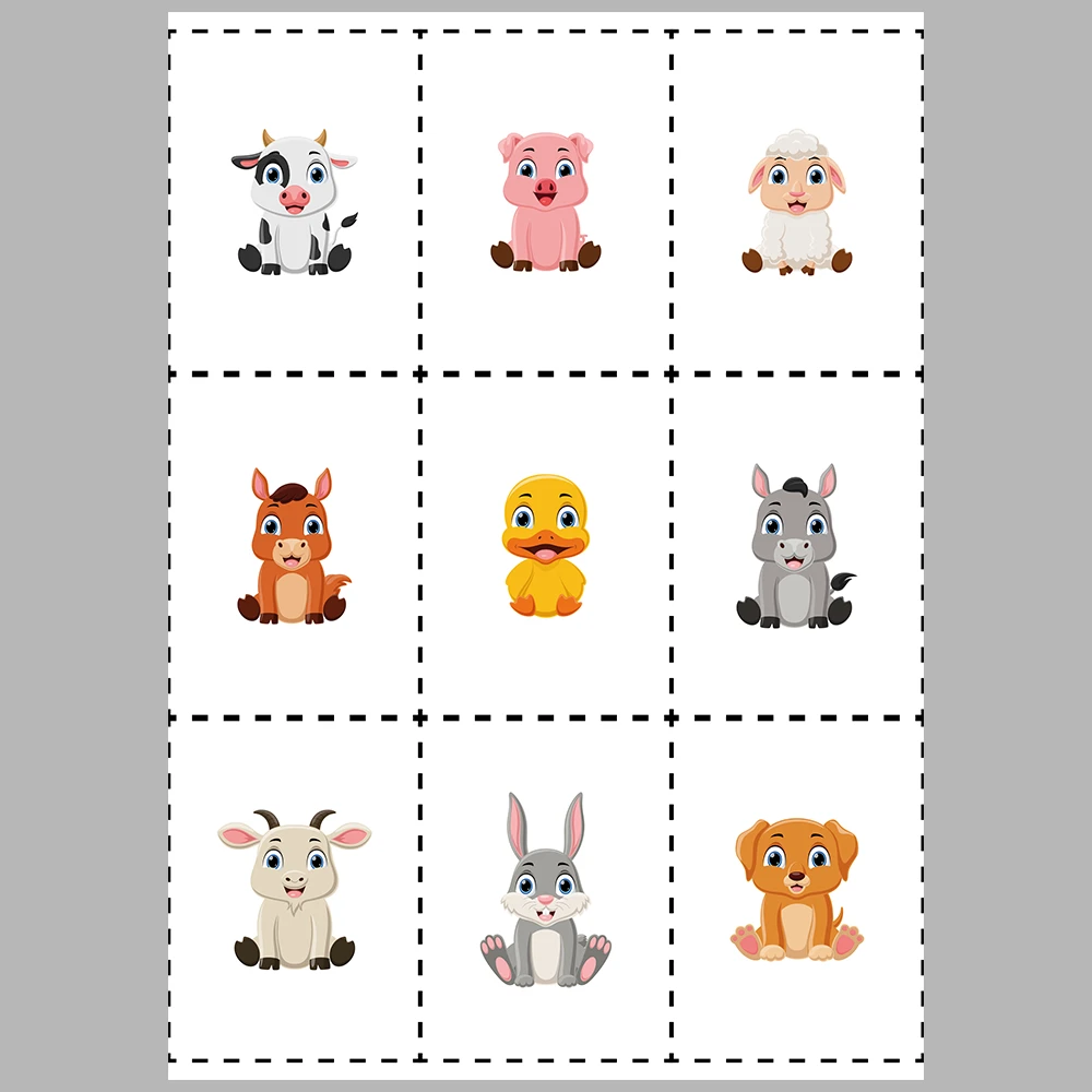 Learning Baby Animals Activity Book