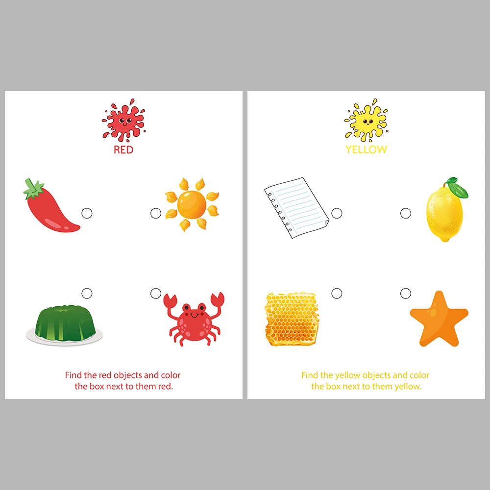 I Am Learning Colors Color-Marking Activity