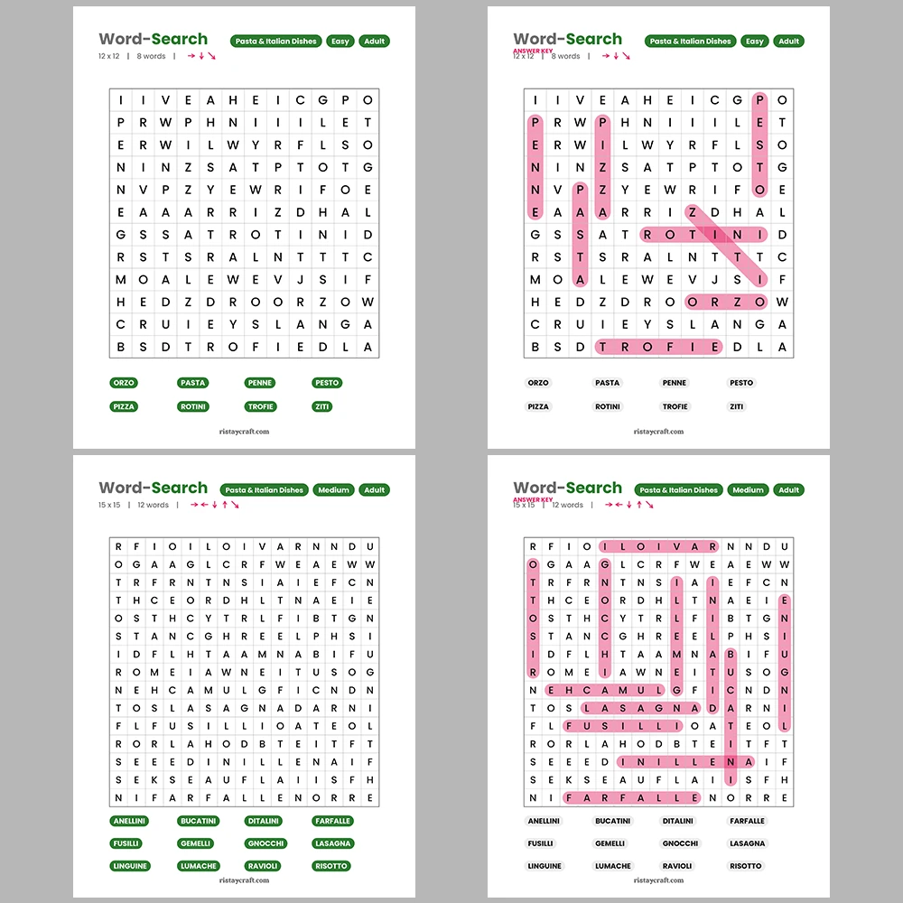 Word Puzzle – Herbalism & Medicinal Plants – Airlines – Themes