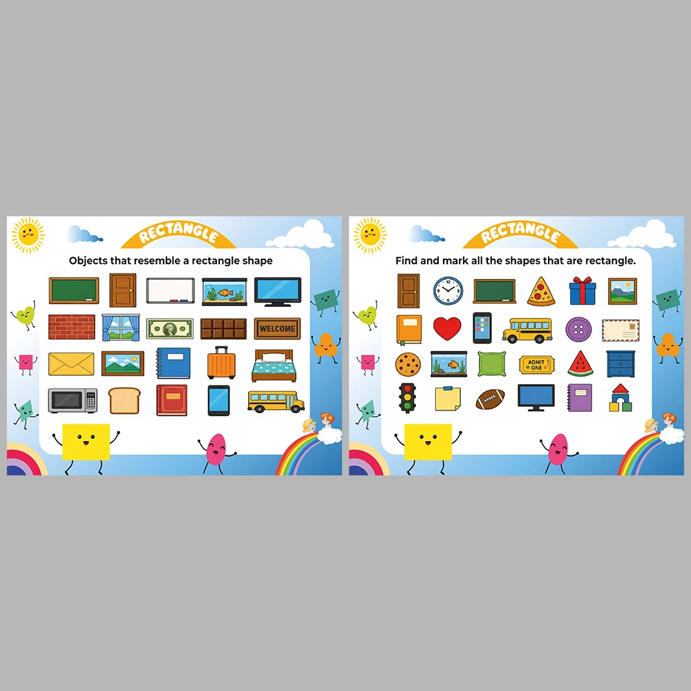 Learning Shapes – Rectangle