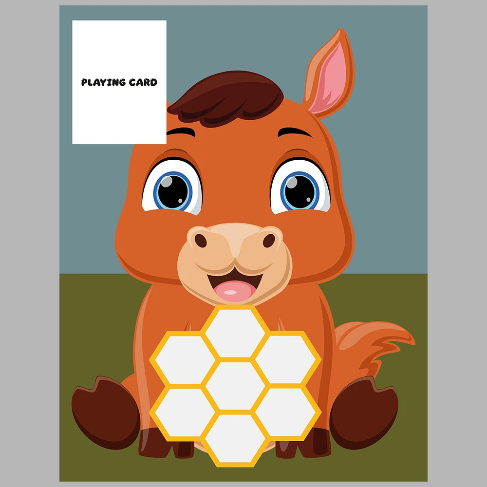 Horse-Themed Analytical Intelligence Card Game