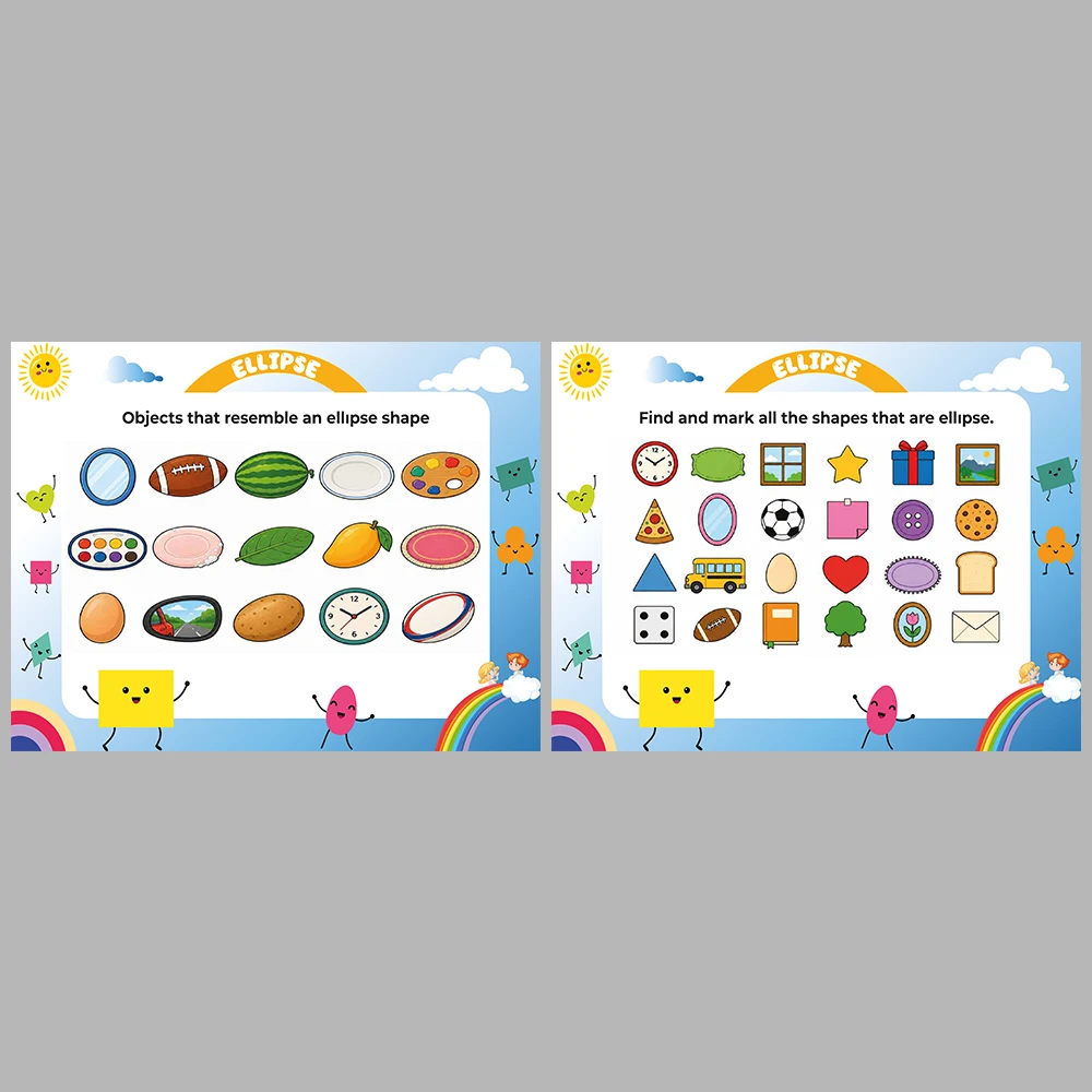 Learning Shapes – Ellipse