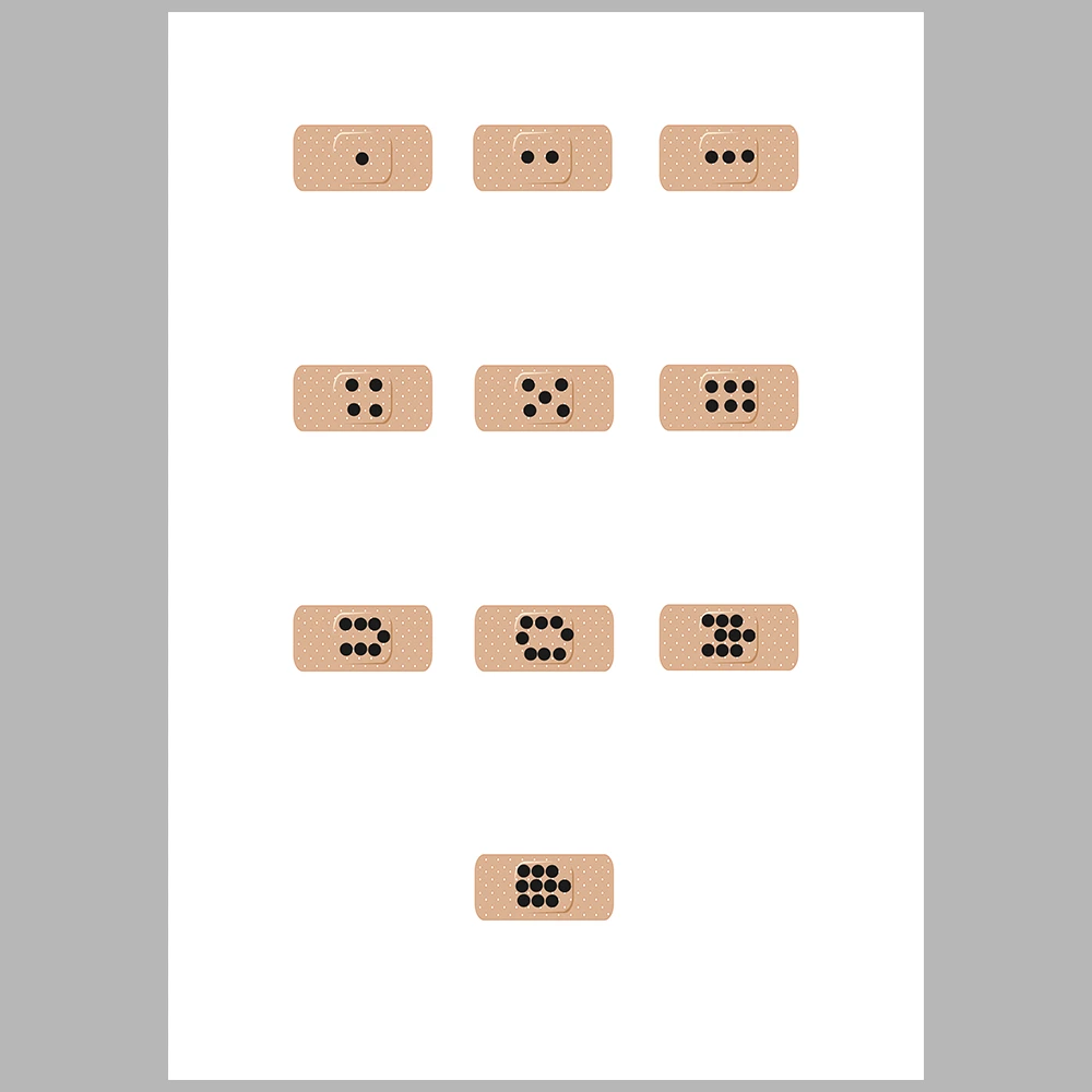 Dog-Themed Number Matching Activity Book