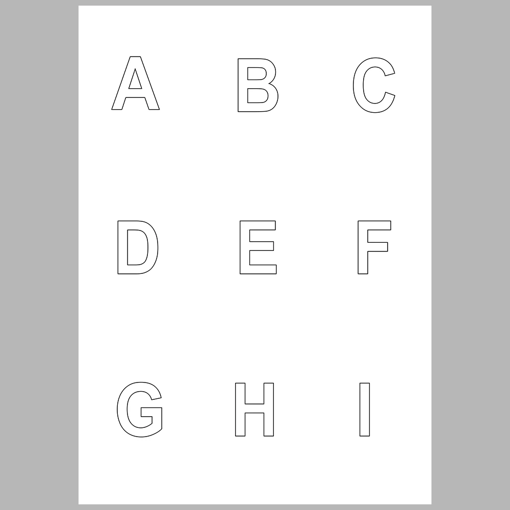 I Am Learning Letters – Letter Coloring