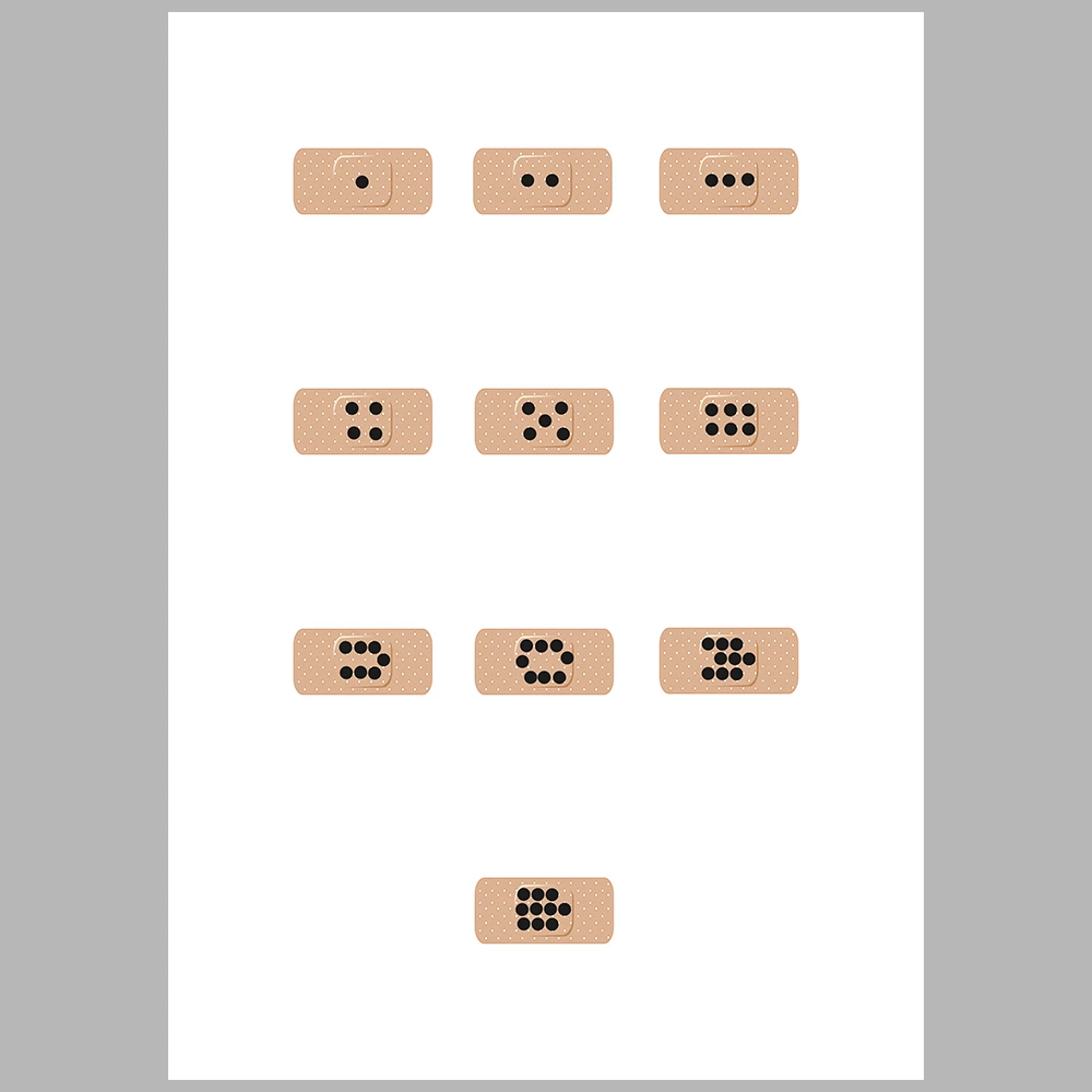 Donkey-Themed Number Matching Activity Book