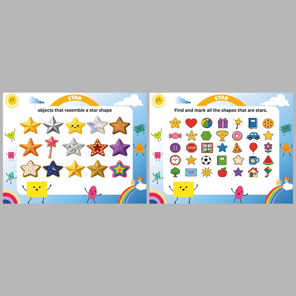 Learning Shapes – Star