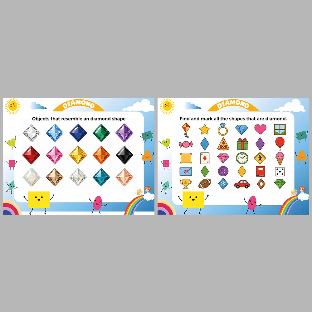 Learning Shapes – Diamond