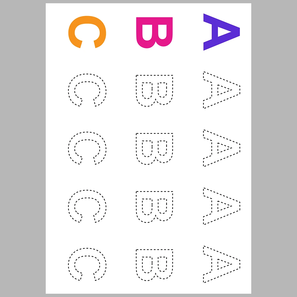 I Am Learning Letters – Tracing Exercises and Coloring Activities