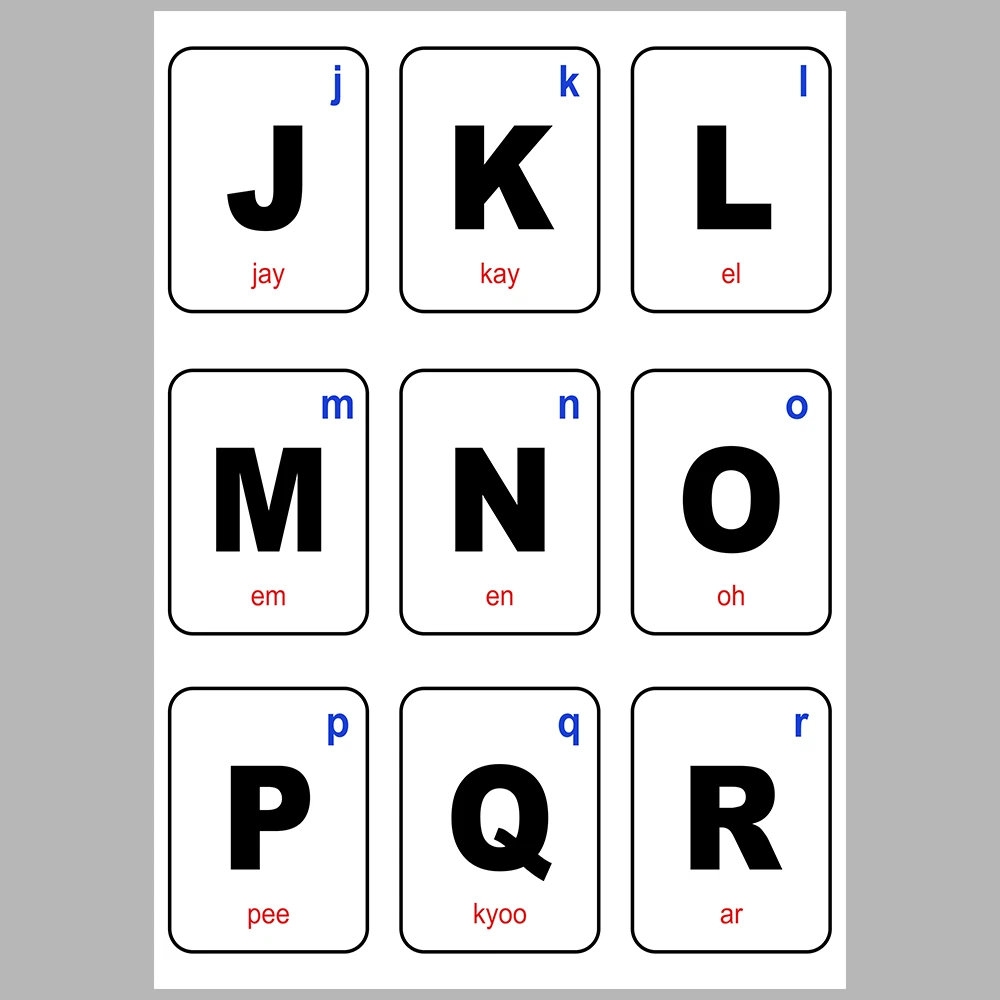 I Am Learning Letters – Suitable for Use with Classic-Themed Flashcards