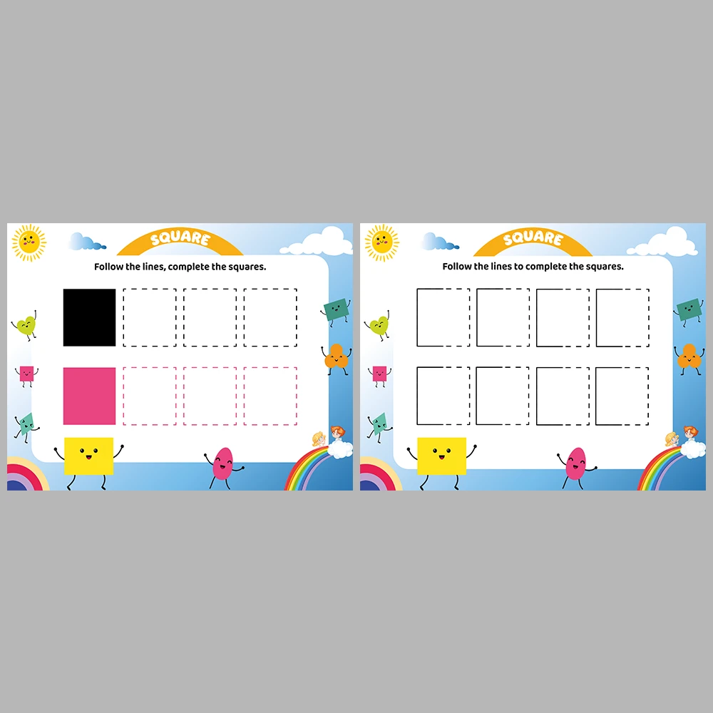 Learning Shapes – Square