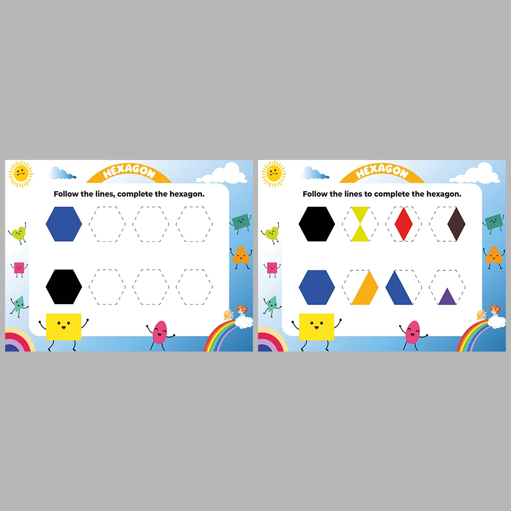 Learning Shapes – Hexagon