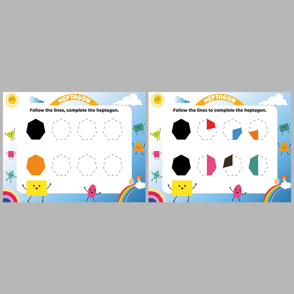 Learning Shapes – Heptagon