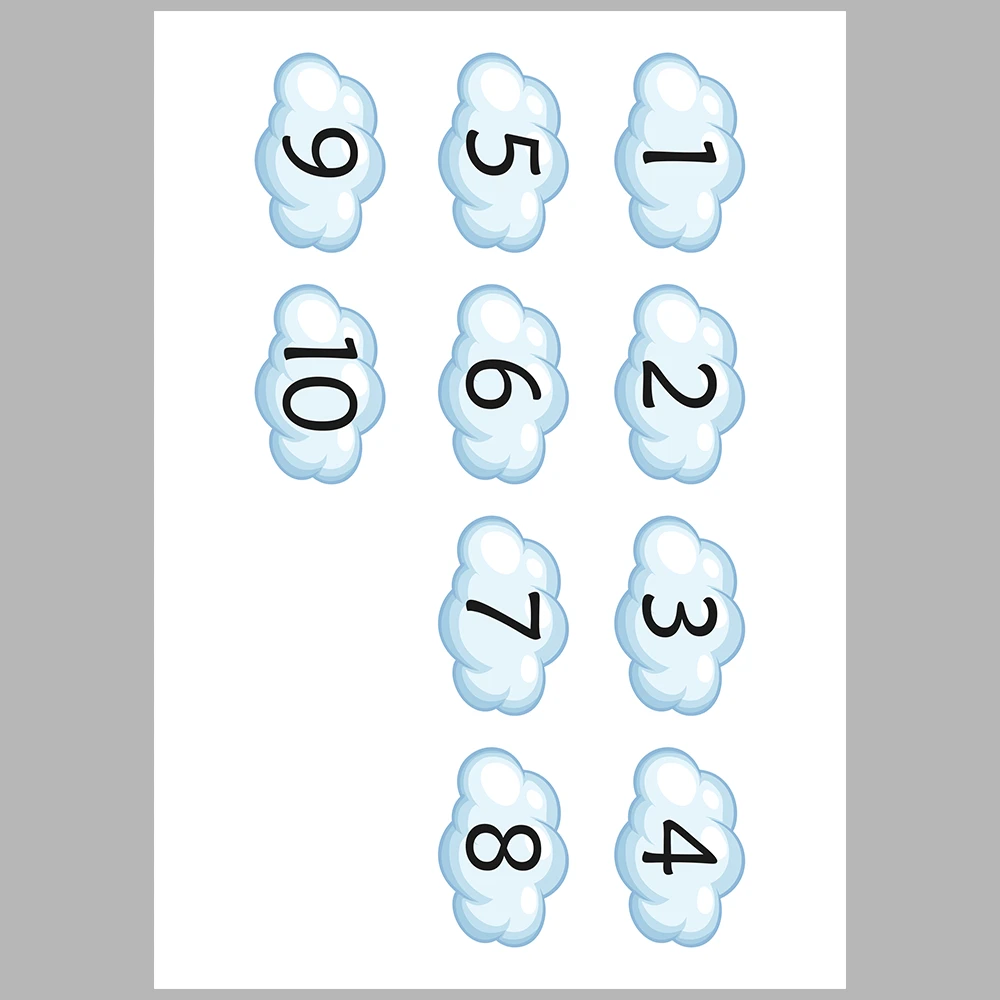 Learning to count with students – school bus theme