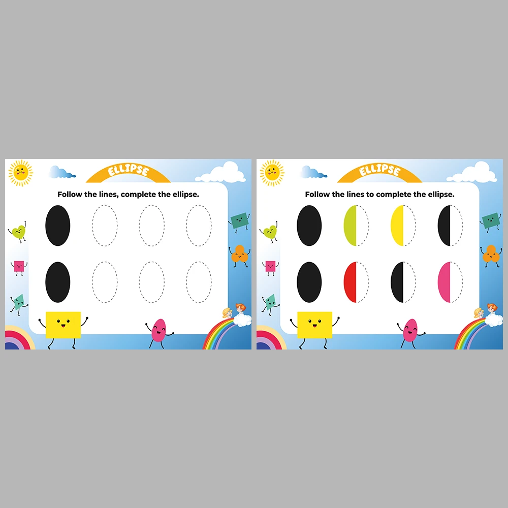 Learning Shapes – Ellipse