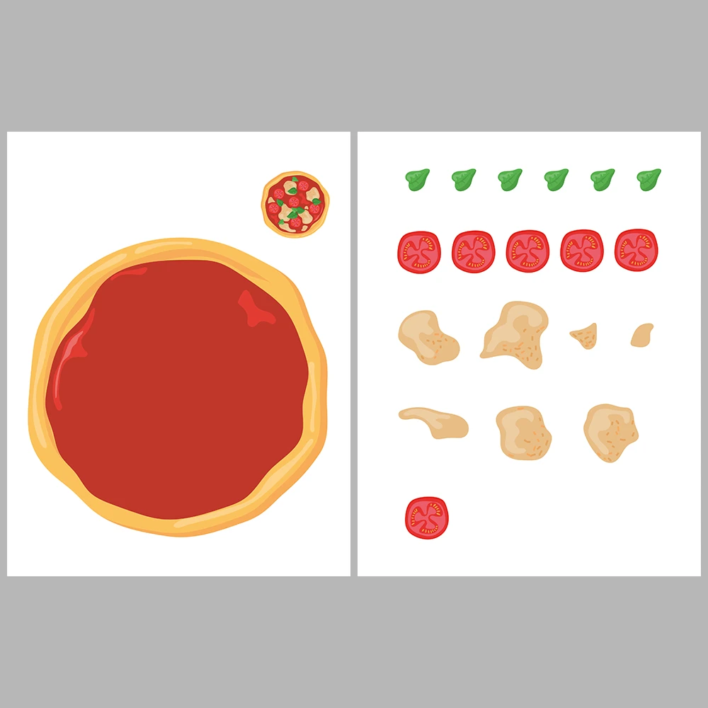 I’m making my own pizza – with reference image