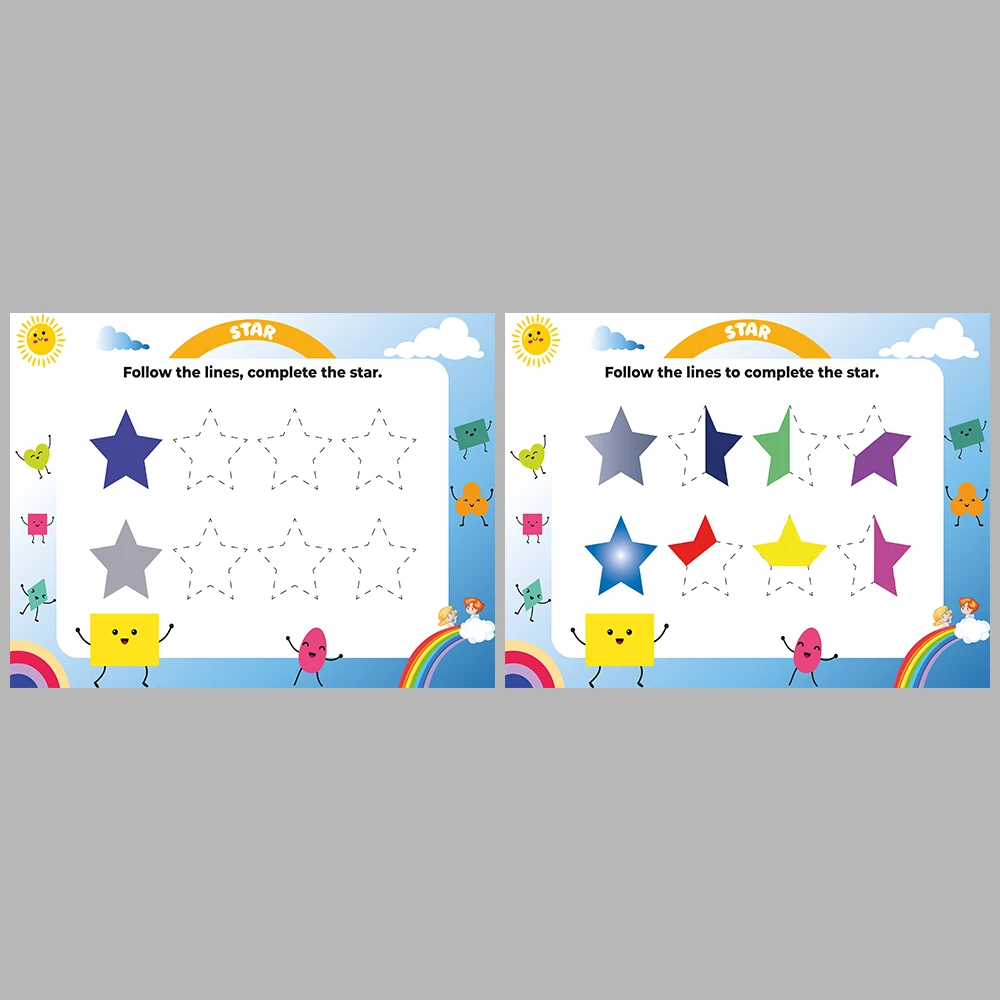 Learning Shapes – Star