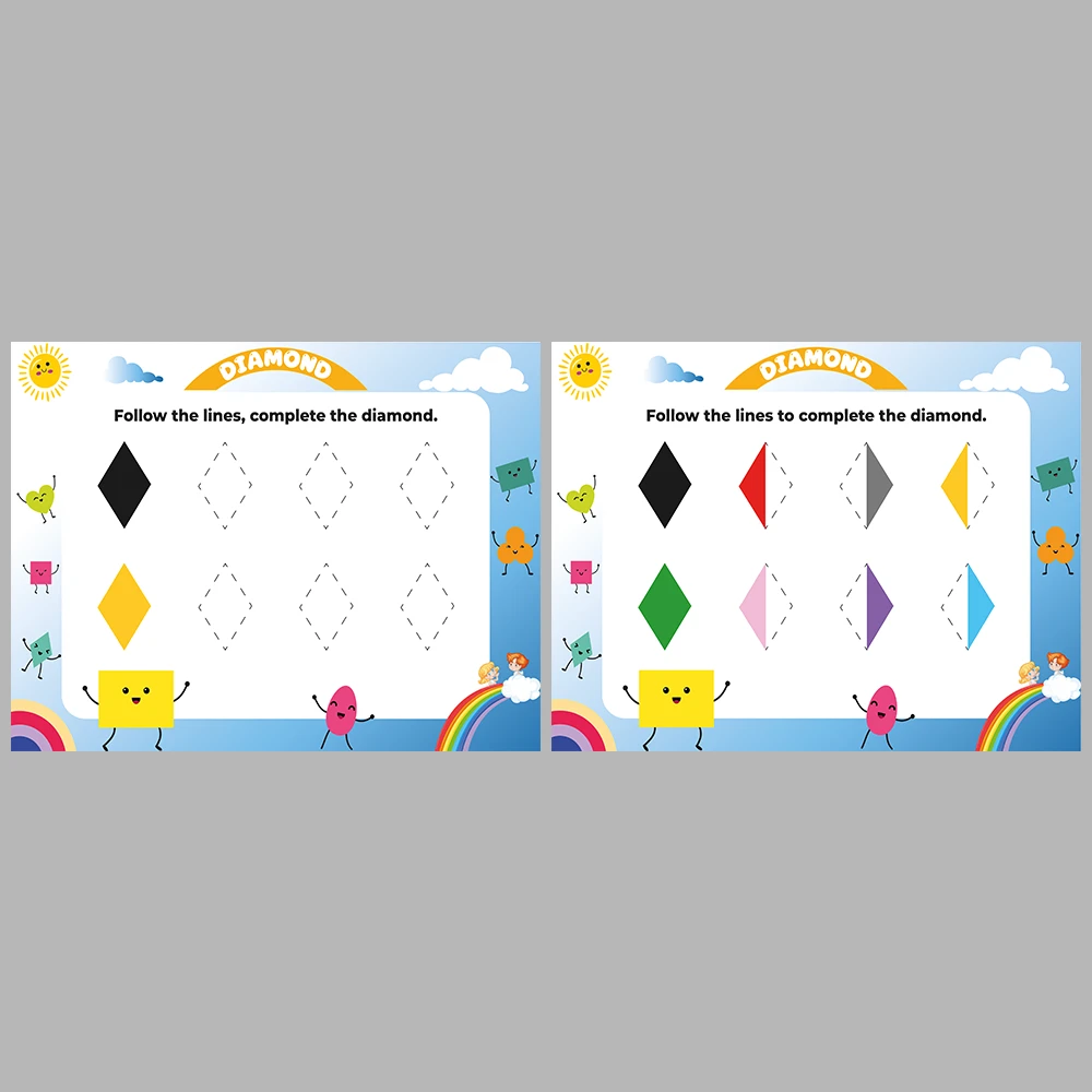 Learning Shapes – Diamond