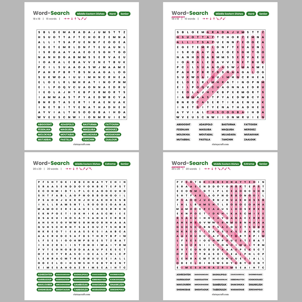 Word Search – Codes and Ciphers – Puzzles and Brain Teasers – Themes