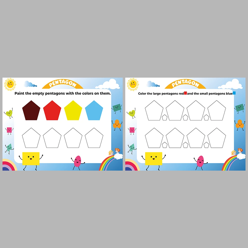 Learning Shapes – Pentagon