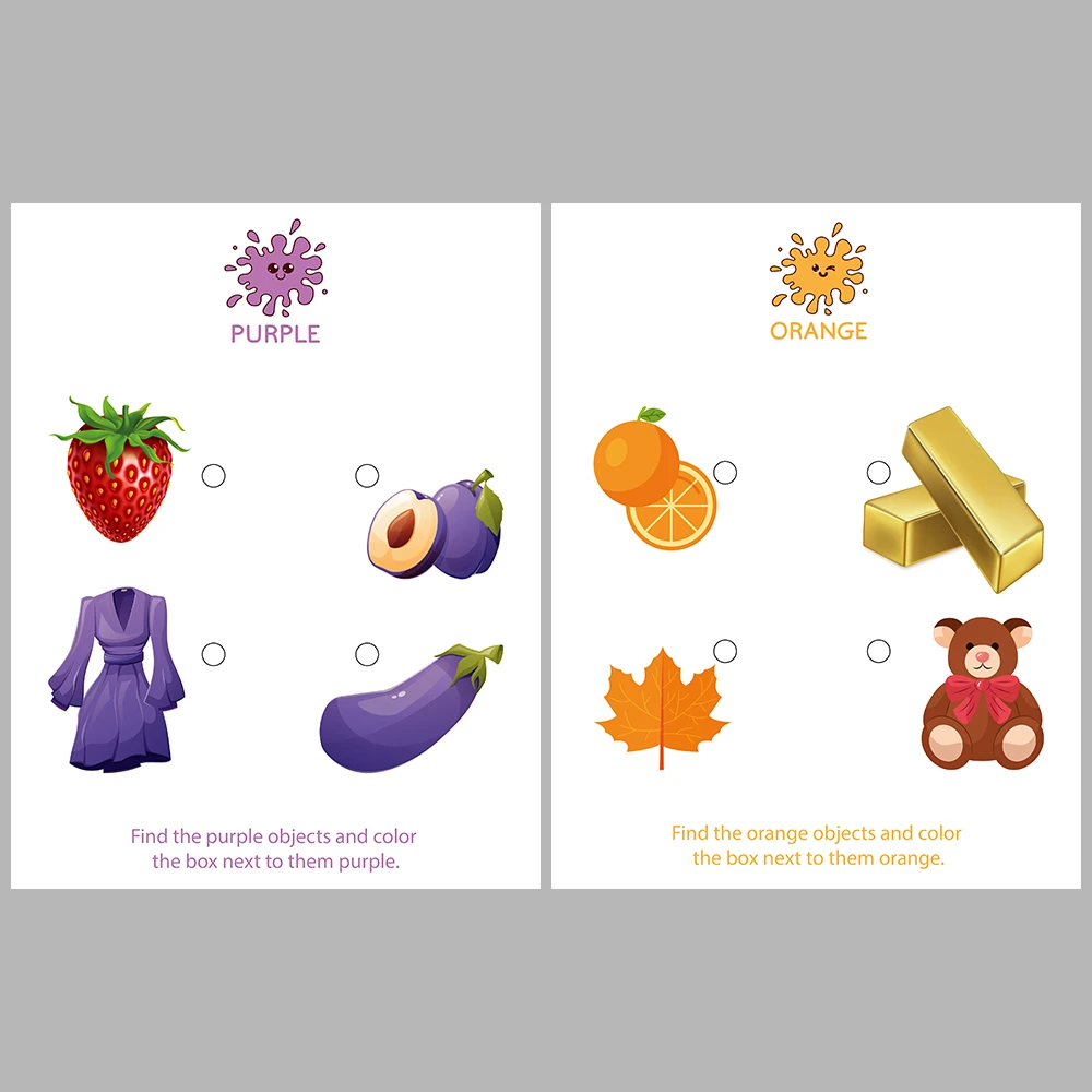 I Am Learning Colors Color-Marking Activity