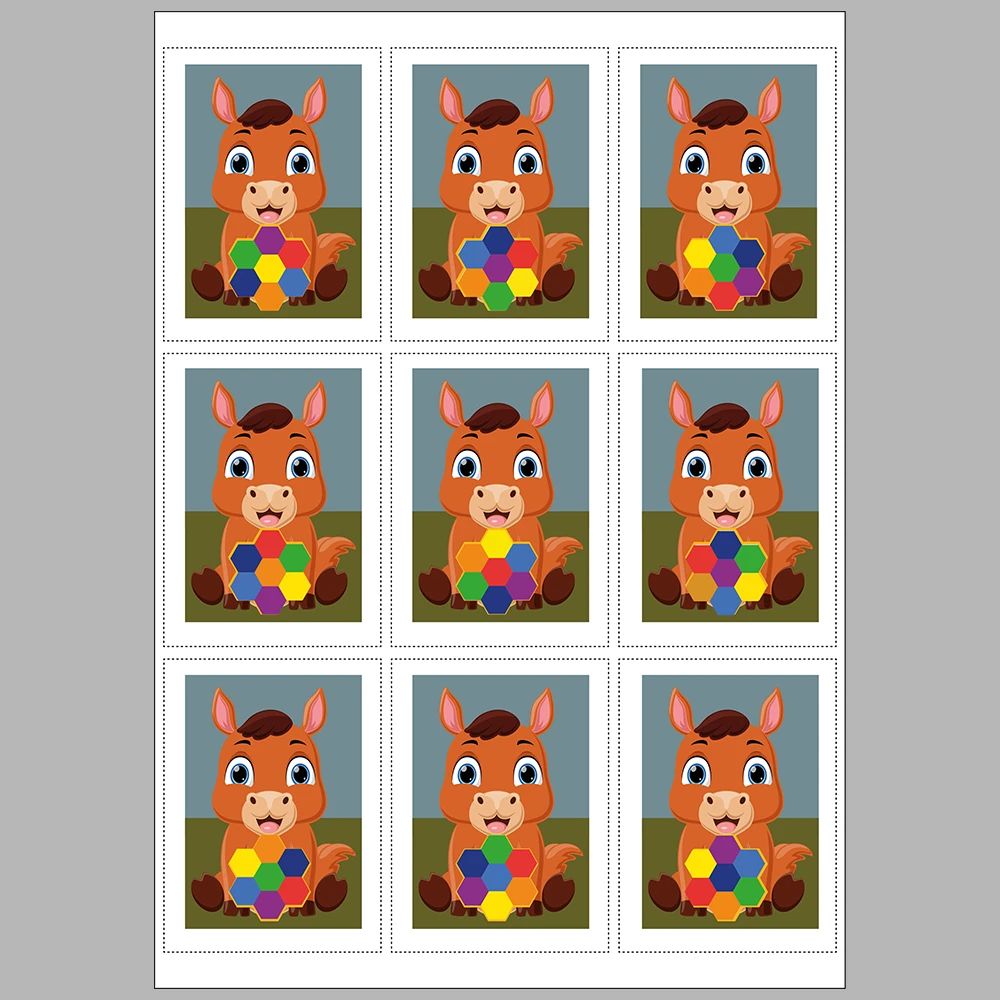 Horse-Themed Analytical Intelligence Card Game