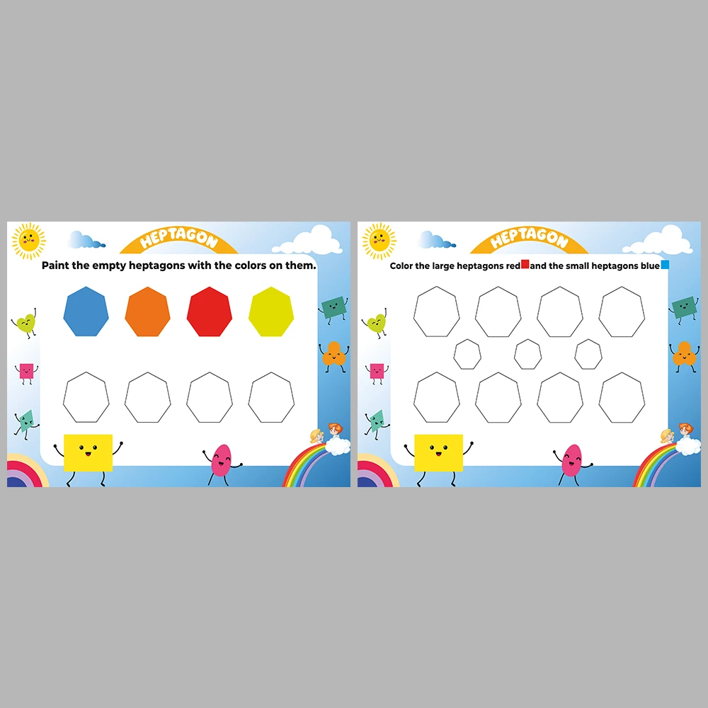 Learning Shapes – Heptagon