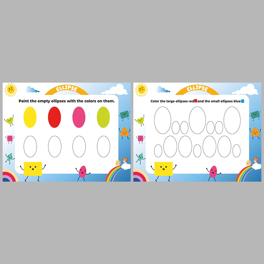 Learning Shapes – Ellipse