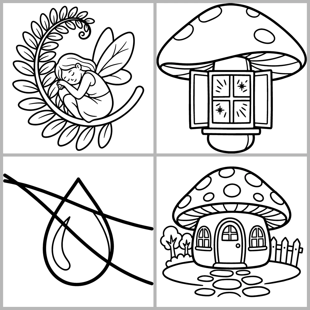 Cozy Fairy – Magical Coloring Book
