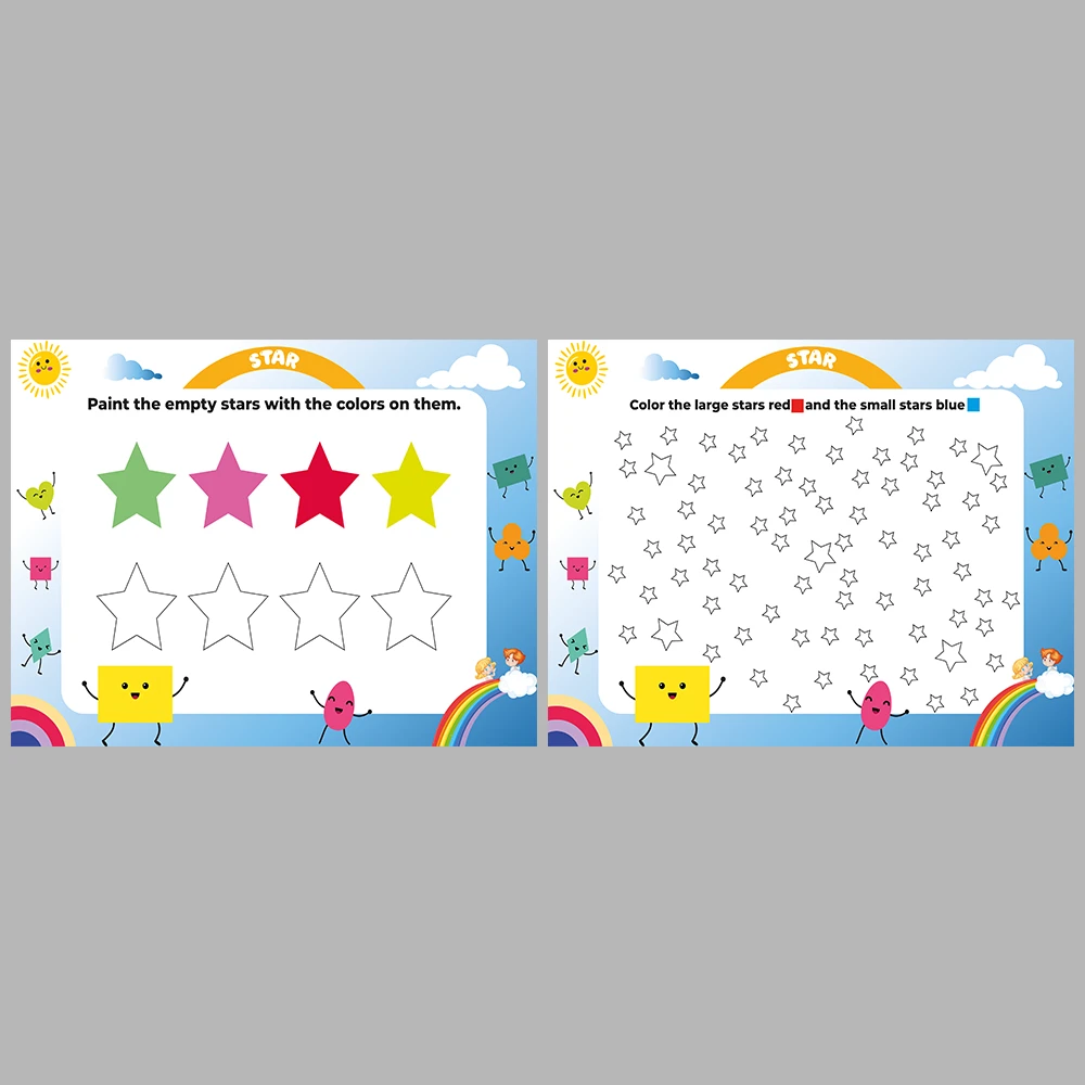 Learning Shapes – Star
