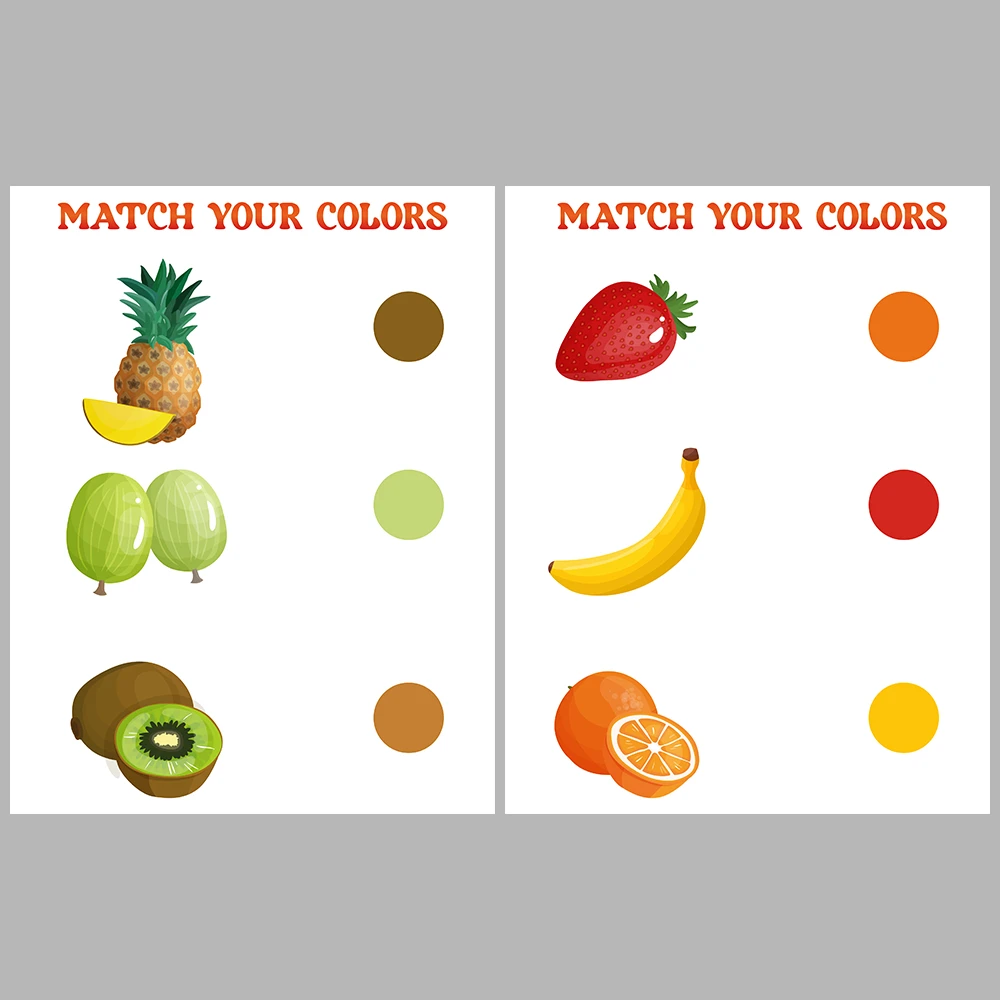 I Am Learning Colors Color-Matching Activity