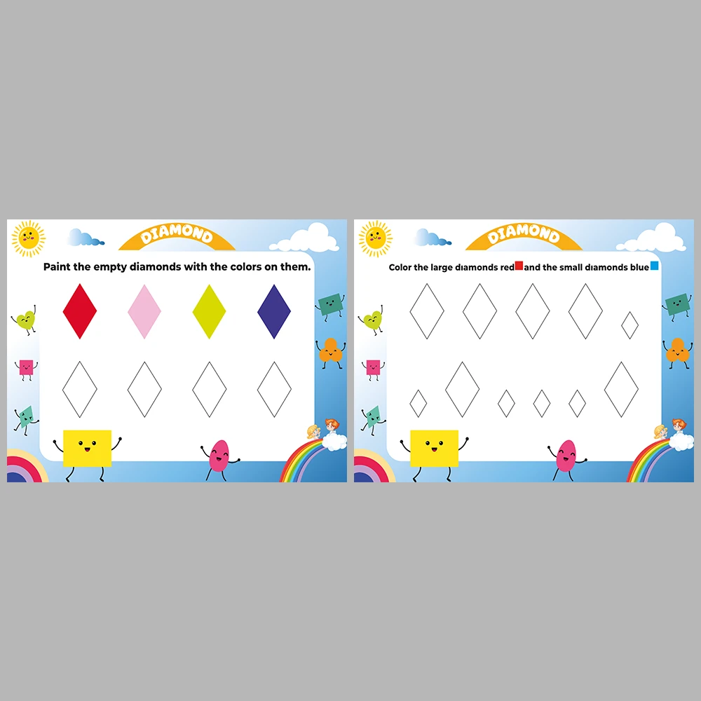 Learning Shapes – Diamond