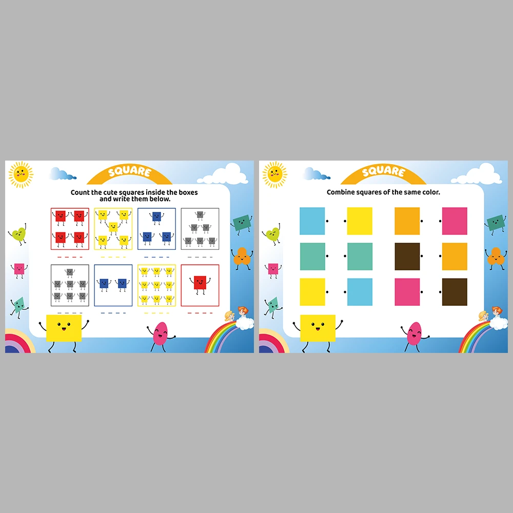 Learning Shapes – Square